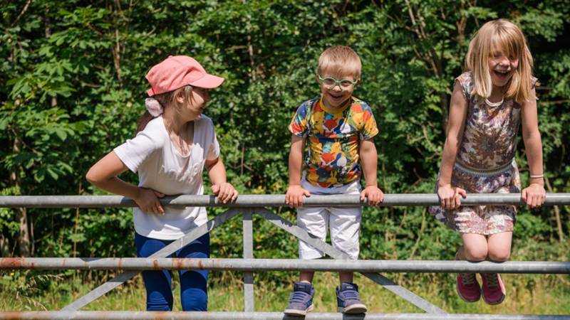 children playing